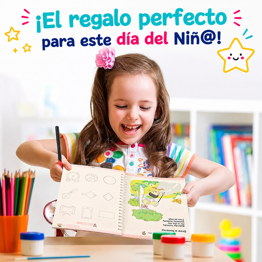 Set 4 Libro De Aprendizaje Trazos 3D 📚